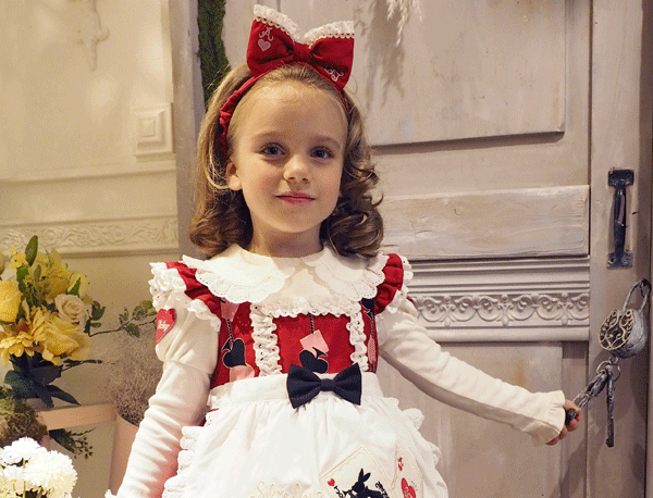 ♡伊勢丹新宿店・日本橋三越本店限定カラー（アカ）ジャンパースカート