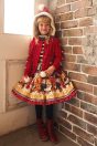 11-885パッチワークドールプリントスカート <br>(ピンク/★コン) <br>・TODDLER￥23,980～(100～140cm) <br>・SISTER￥28,380-(150/160cm) <br>11-878マルチボーダータートルニット <br>(ピンク/★コン) <br>・TODDLER￥17,380～(100～140cm) <br>・SISTER￥19,580-(150/160cm) <br>11-870チェリーニットジャケット <br>(オフ白/★アカ) <br>・TODDLER￥32,780～(S/M/Lサイズ) <br>・SISTER￥37,180-(Fサイズ) <br>11-900チェリーニットフード <br>(オフ白/★アカ)￥17,380-(Fサイズ) <br>11-903リボン柄タイツ <br>(アイボリー/グリーン/★コン)￥5,830-(105/120/135/150cm) <br>11-755 3連リボンブーツ <br>(ピンク/チャ/★アカ)￥14,080～(17～24cm)