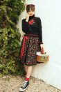 14-101ストロベリージャガードニット <br>(オフ白/★クロ)￥20,680-(Fサイズ) <br>14-106タイニーストロベリープリントスカート <br>(オフ白/★クロ)￥25,080-(Fサイズ) <br>14-113ストロベリーモチーフバスケット <br>(★キナリ)￥19,580-(Fサイズ) <br>その他　参考商品