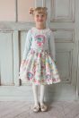 11-003フルーツラベルプリントプルオーバー <br>（ピンク/★ミント） <br>・TODDLER￥14,080～(110～140cm) <br>・SISTER￥16,280-(150/160cm) <br>11-004フルーツラベルプリントスカート <br>(ピンク/★ミント) <br>・TODDLER￥19,580～(110～140cm) <br>・SISTER￥21,780-(150/160cm) <br>11-021キャンディクリップ <br>（★ミックス）￥7,480-(Fサイズ) <br>11-022フルーツラベルハイソックス <br>（ピンク/★ミント）￥3,520(14～23㎝) <br>10-024リボンストラップシューズ <br>(クロ/★ゴールド)￥14,080～(15～24㎝)