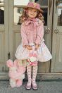 11-101セーラーカラーフリルジャケット <br>(アイボリー/★ピンク) <br>・TODDLER￥30,580～(100～140cm) <br>・SISTER￥34,980-(Fサイズ) <br>11-122うさぎぬいぐるみプリントスカート <br>(ピンク/★サックス)￥19,580～(100～140cm) <br>11-130リボンキャノチェ <br>(★ピンク/アカ)￥25,080-(54/56cm) <br>11-134お花クリップ <br>(★ピンク/アカ)￥7,480-(Fサイズ) <br>11-135ギンガムリボンクリップセット <br>(★ピンク/サックス/アカ)￥7,480-(Fサイズ) <br>11-137うさぎぬいぐるみバッグ <br>(★ピンク/キイロ)￥22,880-(Fサイズ) <br>11-138レースアップ柄ニーハイソックス <br>(ピンク/★サックス)￥3,520-(14～23cm) <br>11-009グリッターシューズ <br>(オフ白/★ピンク/アカ)￥12,980～(17～24cm)