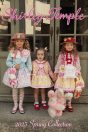 【Shirley Temple 2023 SPRING COLLECTION2】 <br> Photographer（model）_島添博子 <br> Hair&Make_KOMAKI <br><br>-BABY- <br>Margaux Steadman <br>(height: 96cm/90cm着用) <br><br>-TODDLER- <br>Isabela Barefoot <br>(height : 116.5cm /110cm着用) <br><br> Kaleia Shealy <br>(height : 110cm /110cm着用)