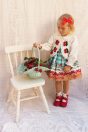 11-203チェリー付きボレロ <br>(★オフ白) <br>・BABY￥16,280-(Fサイズ) <br>・TODDLER￥17,380～(100～140cm) <br>11-207はしごリボンセーラーカラーブラウス <br>(★オフ白/ピンク) <br>・BABY￥15,180-(80/90cm) <br>・TODDLER￥16,280～(100～140cm) <br>11-223ギンガムチェリーバスケットプリントジャンパースカート <br>(オフ白/★ミント) <br>・BABY￥30,580-(80/90cm) <br>・TODDLER￥32,780～(100～140cm) <br>11-026リボンクリップ <br>(ピンク/サックス/★アカ)￥3,850-(Fサイズ) <br>＊リボンクリップは1点の価格となります。 <br>11-239ハートレースソックス <br>(★オフ白/サックス)￥3,520-(9～20cm) <br>＊サックスは13cm～ <br>10-020リボンストラップシューズ <br>(ピンク/★アカ/クロ) <br>・BABY￥9,130-(13/14cm) <br>＊クロは14cmのみ <br>・TODDLER￥9,680～(15～21cm) <br>＊ピンクは18cmまで