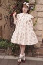 14-205アンティークローズプリントBIGカラーワンピース <br>(★ピンク/サックス)￥29,480-(Fサイズ) <br>14-209アンティークローズプリントリボンカチューシャ <br>(★ピンク/サックス)￥8,580-(Fサイズ) <br>14-210レース＆リボンソックス <br>(★オフ白/クロ)￥4,180-(23cm) <br>その他　参考商品