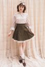 14-202アンティークローズプリントブラウス <br>(★ピンク/サックス)￥19,580-(Fサイズ) <br>14-209アンティークローズプリントリボンカチューシャ <br>(★ピンク/サックス)￥8,580-(Fサイズ) <br>14-204プリーツスカート <br>(★カーキ)￥18,480-(S/Mサイズ) <br>14-210レース＆リボンソックス <br>(★オフ白/クロ)￥4,180-(23cm) <br>その他　参考商品