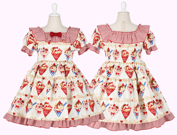 シャーリーテンプル クレープ ワンピース