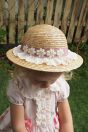 11-416あひるお出かけプリントワンピース <br>(★ピンク/サックス) <br>・BABY￥33,880-(80/90cm) <br>・TODDLER￥36,080～(100～140cm) <br>11-425お花レース麦わら帽子 <br>(★ピンク/サックス) ￥11,880-(52cm～56cm)<br><br>＊お花レース麦わら帽子は5月中旬頃の入荷予定です。 <br>発売の際に、New Arrival Newsでお知らせいたします。