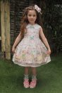 11-420あひるお出かけプリントサンドレス <br>(★ピンク/サックス) <br>・TODDLER￥36,080～(100～140cm) <br>・SISTER ￥40,480-(150/160cm) <br>11-428お花ブーケクリップ <br>(★ミント/アカ) ￥18,480-(Fサイズ) <br>11-432レースアップリボン柄ソックス <br>(★ピンク/サックス) ￥3,520-(14～23cm) <br>11-340リボンフリルサンダル <br>(オフ白/★ピンク/アカ) <br>・BABY￥9,680-(14cm) <br>・TODDLER￥10,230～(15～21cm)