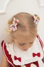 11-465マリンうさぎワンピース <br>(★アカ/コン) <br>・BABY ¥21,780-(80/90cm) <br>・TODDLER ¥22,880～(100～140cm) <br>10-482マリンうさぎポニー <br>(★アカ) ¥4,950-(Fサイズ)