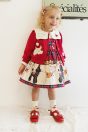 11-605プードルセーラーカラーブラウス <br>(★オフ白/ピンク) <br>・BABY ¥17,380-(80/90cm) <br>・TODDLER ¥18,480～(100～140cm) <br>11-603プードルアップリケカーディガン <br>(ピンク/★アカ) <br>・BABY ¥17,380-(Fサイズ) <br>・TODDLER ¥18,480～(100～140cm) <br>11-619ブリティッシュプードルプリントジャンパースカート <br>(ピンク/★アカ) <br>・BABY ¥30,580-(80/90cm) <br>・TODDLER ¥32,780～(100～140cm) <br>11-632プードルポニー <br>(ピンク/★アカ) ¥6,380-(Fサイズ) <br>11-636プードルソックス <br>(★オフ白/ピンク) ¥3,520-(13～20cm) <br>11-537リボンTストラップシューズ <br>(ピンク/★アカ/ゴールド) ¥11,880～(13～19cm)