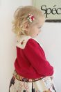 11-605プードルセーラーカラーブラウス <br>(★オフ白/ピンク) <br>・BABY ¥17,380-(80/90cm) <br>・TODDLER ¥18,480～(100～140cm) <br>11-603プードルアップリケカーディガン <br>(ピンク/★アカ) <br>・BABY ¥17,380-(Fサイズ) <br>・TODDLER ¥18,480～(100～140cm) <br>11-619ブリティッシュプードルプリントジャンパースカート <br>(ピンク/★アカ) <br>・BABY ¥30,580-(80/90cm) <br>・TODDLER ¥32,780～(100～140cm) <br>11-632プードルポニー <br>(ピンク/★アカ) ¥6,380-(Fサイズ)