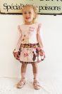 11-606プードルアップリケプルオーバー <br>(★ピンク/アカ) <br>・BABY ¥15,180-(80/90cm) <br>・TODDLER ¥16,280～(100～140cm) <br>11-617ブリティッシュプードルプリントパンツ付きスカート <br>(★ピンク/アカ) <br>・BABY ¥12,980-(Fサイズ) <br>11-632プードルポニー <br>(★ピンク/アカ) ¥6,380-(Fサイズ) <br>11-636プードルソックス <br>(オフ白/★ピンク) ¥3,520-(13～20cm) <br>11-537リボンTストラップシューズ <br>(★ピンク/アカ/ゴールド) ¥11,880～(13～19cm)
