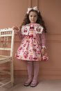 11-672シャーリーカフェプリントジャンパースカート <br>(アイボリー/★ピンク) <br>・TODDLER ¥33,880～(100～140cm) <br>・SISTER ¥38,280-(150/160cm) <br>11-651ジャムポットカットソーカーディガン <br>(★ピンク/アカ) <br>・TODDLER ¥20,680～(100～140cm) <br>・SISTER ¥22,880-(Fサイズ) <br>11-659ドットロゴ刺繍ブラウス <br>(★ピンク/アカ) <br>・TODDLER ¥17,380～(100～140cm) <br>・SISTER ¥19,580-(150/160cm) <br>11-676ドットリボンカチューシャ <br>(★ピンク/アカ) ¥12,980-(Fサイズ) <br>11-683シャーリーカフェニーハイソックス <br>(★ピンク/アカ) ¥3,850-(14～23cm) <br>11-009グリッターシューズ <br>(オフ白/★ピンク/アカ)￥12,980～(17～24cm)