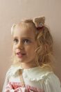 11-719くま＆うさぎぬいぐるみプリントワンピース <br>(アイボリー/★ピンク) <br>・BABY ¥29,480-(80/90cm) <br>・TODDLER ¥31,680～(100～140cm) <br>10-743くまぬいぐるみポシェット <br>(★チャ) ¥11,880-(Fサイズ) <br>10-738くまぬいぐるみポニー <br>(★チャ) ¥6,380-(Fサイズ)
