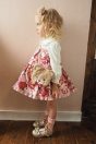 11-719くま＆うさぎぬいぐるみプリントワンピース <br>(アイボリー/★ピンク) <br>・BABY ¥29,480-(80/90cm) <br>・TODDLER ¥31,680～(100～140cm) <br>10-738くまぬいぐるみポニー <br>(★チャ) ¥6,380-(Fサイズ) <br>10-743くまぬいぐるみポシェット <br>(★チャ) ¥11,880-(Fサイズ) <br>11-744くまぬいぐるみソックス <br>(オフ白/★ピンク) ¥3,850-(11～20cm) <br>11-537リボンTストラップシューズ <br>(ピンク/アカ/★ゴールド) ¥11,880～(13～19cm)