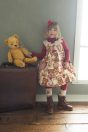 11-726くま＆うさぎぬいぐるみプリントジャンパースカート <br>(★アイボリー/ピンク) <br>・TODDLER ¥31,680～(100～140cm) <br>・SISTER ¥36,080-(150/160cm) <br>11-710リブテレコフリルカットソー <br>(ピンク/★アカ/クロ) <br>・TODDLER ¥11,880～(100～140cm) <br>・SISTER ¥14,080-(150/160cm) <br>11-745くまぬいぐるみニーハイソックス <br>(ピンク/★アカ) ¥3,850-(14～23cm) <br>11-739別珍リボンクリップ <br>(ピンク/★アカ/クロ) ¥7,480-(Fサイズ) <br>11-755 3連リボンブーツ <br>(ピンク/★チャ/アカ) ¥14,080～(17～24cm)