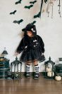 10-717ねこチュールワンピース <br>(オフ白/★クロ) <br>・BABY￥26,180-(80/90cm) <br>・TODDLER￥28,380～(100～140cm) <br>10-702ねこボアジャケット <br>(オフ白/★クロ) <br>・BABY￥23,980-(Fサイズ) <br>・TODDLER￥26,180～(S/M/L) <br>10-738ねこちゃんポシェット <br>(アイボリー/★クロ) ¥15,180-(Fサイズ) <br>10-731ねこ耳ボーダーハイソックス <br>(★クロ/ゴールド) ¥3,850-(11～20cm) <br>10-523布リボンストラップシューズ <br>(ピンク/アカ/★クロ)￥11,880～(14～21㎝）