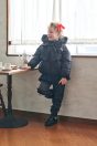 11-700ウォッシャブルダウンリボンジャケット <br>(ピンク/★クロ) <br>・TODDLER￥36,080～(100～140cm) <br>・SISTER ￥40,480-(150/160cm) <br>11-707ハートペプラムトレーナー <br>(オフ白/★クロ) <br>・TODDLER￥15,180～(100～140cm) <br>・SISTER ￥17,380-(150/160cm) <br>11-713サイドリボンデニム風パンツ <br>(コン/★クロ) <br>・TODDLER￥14,080～(100～140cm) <br>・SISTER ￥16,280-(150/160cm) <br>11-007ピコリボンクリップ <br>(ピンク/サックス/★アカ)￥3,850-(Fサイズ) <br>＊リボンクリップは1点の価格となります <br>11-736リボンエンジニアブーツ <br>(★クロ/ゴールド)￥16,280～(17～24cm)