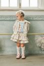 10-008 うさぎバレリーナカットソー <br>(オフ白/★サックス) <br>・BABY￥14,080-(80cm/90cm) <br>・TODDLER￥15,180～(100～140cm) <br>10-001うさぎバレリーナプリントパーカー <br>(★オフ白/サックス) <br>・BABY￥19,580-(Fサイズ) <br>・TODDLER￥20,680～(100～140cm) <br>10-010うさぎバレリーナプリントキュロット <br>(★オフ白/サックス) <br>・BABY￥14,080-(80cm/90cm) <br>・TODDLER￥15,180～(100～140cm) <br>11-027うさぎバレリーナポニー <br>(ピンク/★サックス)￥6,380-(Fサイズ) <br>11-031うさぎバレリーナハイソックス <br>(★オフ白/サックス)￥3,520-(14～20cm) <br>10-523布リボンストラップシューズ <br>(★ピンク/アカ/クロ)￥11,880～(14～21㎝）