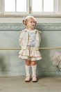 10-008 うさぎバレリーナカットソー <br>(オフ白/★サックス) <br>・BABY￥14,080-(80cm/90cm) <br>・TODDLER￥15,180～(100～140cm) <br>10-001うさぎバレリーナプリントパーカー <br>(★オフ白/サックス) <br>・BABY￥19,580-(Fサイズ) <br>・TODDLER￥20,680～(100～140cm) <br>10-010うさぎバレリーナプリントキュロット <br>(★オフ白/サックス) <br>・BABY￥14,080-(80cm/90cm) <br>・TODDLER￥15,180～(100～140cm) <br>11-027うさぎバレリーナポニー <br>(ピンク/★サックス)￥6,380-(Fサイズ) <br>11-031うさぎバレリーナハイソックス <br>(★オフ白/サックス)￥3,520-(14～20cm) <br>10-523布リボンストラップシューズ <br>(★ピンク/アカ/クロ)￥11,880～(14～21㎝）