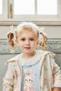 10-008 うさぎバレリーナカットソー <br>(オフ白/★サックス) <br>・BABY￥14,080-(80cm/90cm) <br>・TODDLER￥15,180～(100～140cm) <br>10-001うさぎバレリーナプリントパーカー <br>(★オフ白/サックス) <br>・BABY￥19,580-(Fサイズ) <br>・TODDLER￥20,680～(100～140cm) <br>10-010うさぎバレリーナプリントキュロット <br>(★オフ白/サックス) <br>・BABY￥14,080-(80cm/90cm) <br>・TODDLER￥15,180～(100～140cm) <br>11-027うさぎバレリーナポニー <br>(ピンク/★サックス)￥6,380-(Fサイズ) <br>11-031うさぎバレリーナハイソックス <br>(★オフ白/サックス)￥3,520-(14～20cm) <br>10-523布リボンストラップシューズ <br>(★ピンク/アカ/クロ)￥11,880～(14～21㎝）