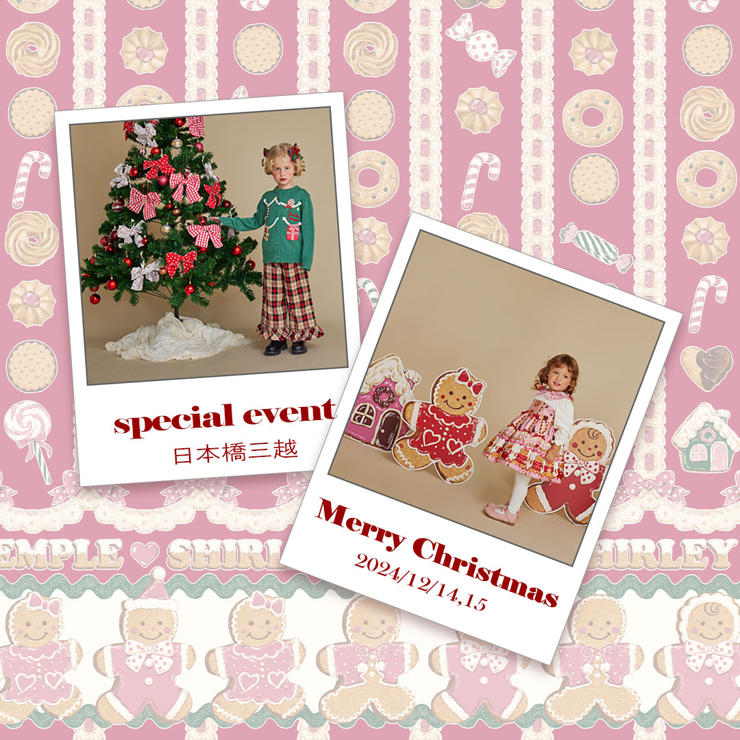 日本橋三越本店シャーリーテンプルクリスマス撮影会 :: Shirley Temple