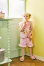 10-403 アイスクリームショッププリントプルオーバー <br>(★ピンク/サックス) <br>・BABY￥14,080-(80cm/90cm) <br>・TODDLER￥15,180～(100～140cm) <br>10-407 スカラップリボンショートパンツ <br>(★ピンク/サックス) <br>・BABY￥14,080-(80cm/90cm) <br>・TODDLER￥15,180～(100～140cm) <br>10-421 アイスポニー <br>(ピンク/★アカ)￥6,380-(Fサイズ) <br>11-424アイスクリームポシェット <br>(★ピンク/ミント)￥14,080-(Fサイズ) <br>11-327リボンスカラップサンダル <br>(オフ白/★ピンク/アカ)￥11,880～(15～21cm)