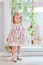 10-664 フラワーパークプリントワンピース <br>(アイボリー/★ピンク) <br>・BABY￥33,880-(80cm/90cm) <br>・TODDLER￥36,080～(100～140cm) <br>10-657 フラワー刺繍プルオーバー <br>(★オフ白) <br>・BABY￥14,080-(80cm/90cm) <br>・TODDLER￥15,180～(100～140cm) <br>11-670 シマエナガクリップ <br>(オフ白/★ピンク)￥5,280-(Fサイズ) <br>11-035 グログランリボンつきクルーソックス <br>(★オフ白)￥3,520-(11～23cm) <br>10-523・524 布リボンストラップシューズ <br>(★ピンク/アカ/クロ)￥11,880～(14～21cm) <br>※19～21cmはアカ/クロ 2色のご用意です。
