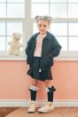 11-656スイーツタイムカットソー <br>(★ピンク/クロ) <br>・TODDLER ￥12,980～(100cm～140cm) <br>・SISTER ￥15,180-(150cm/160cm) <br>11-650 フリルジップジャケット <br>(★クロ/パープル) <br>・TODDLER ￥18,480～(100cm～140cm) <br>・SISTER ￥20,680-(150cm/160cm) <br>11-661スカート風キュロット <br>(グレー/★クロ) <br>・TODDLER ￥15,180～(100cm～140cm) <br>・SISTER ￥17,380-(150cm/160cm) <br>11-036 リボンレースハイソックス <br>(オフ白/★クロ)￥3,520-(11～23cm) <br>靴　参考商品